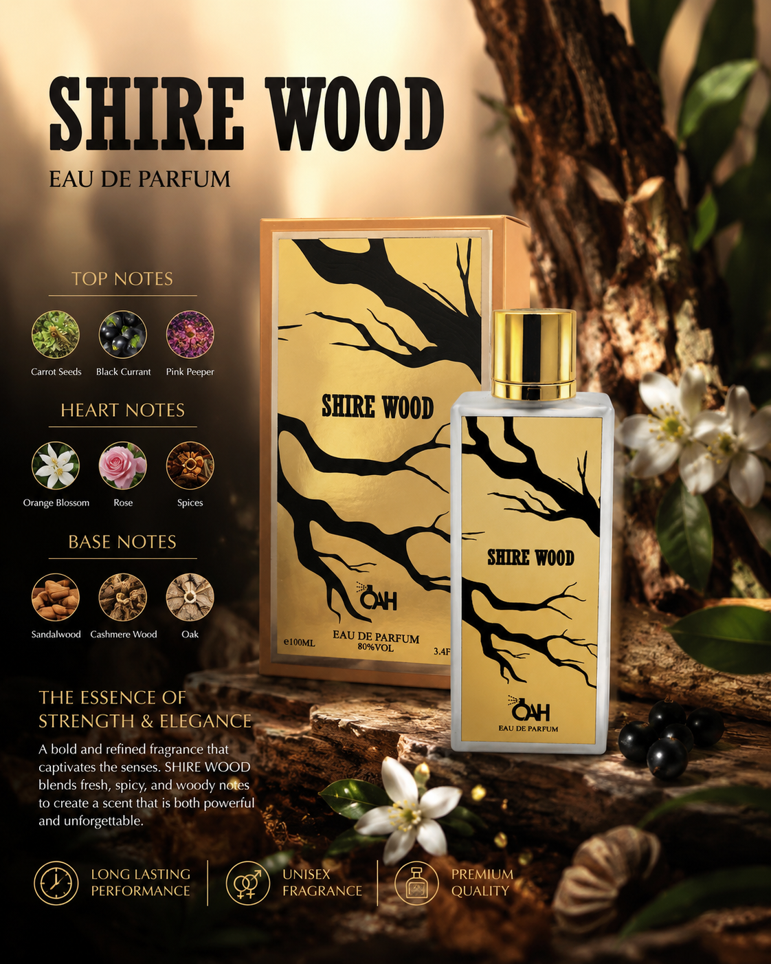 SHIRE WOOD 100ML